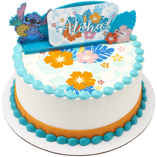 Disney's Stitch Aloha Cake Topper