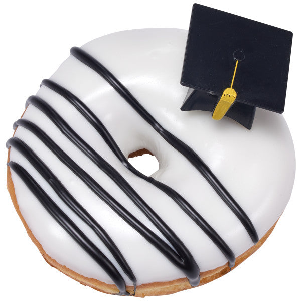 3D Grad Hat Cupcake Picks
