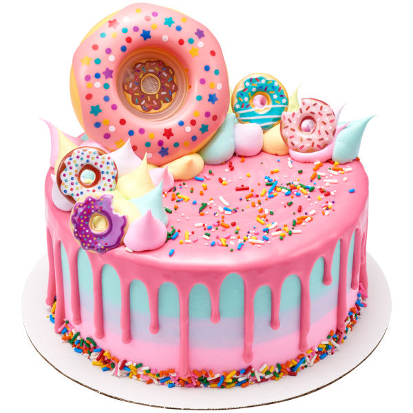 Confetti Donut Cake Topper