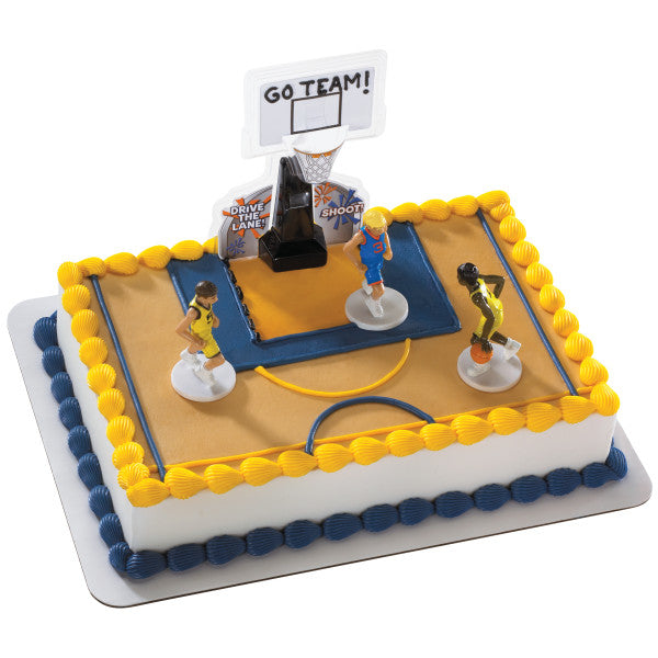 Basketball All Net Cake Topper