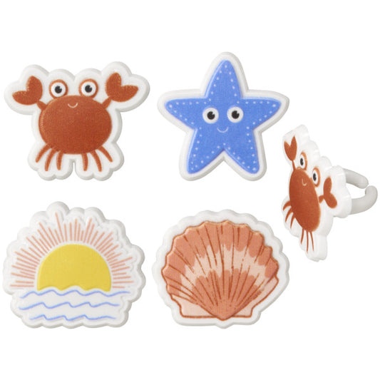 Sunny Daze Cupcake Rings