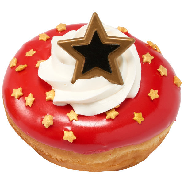 Grad Star Cupcake Rings