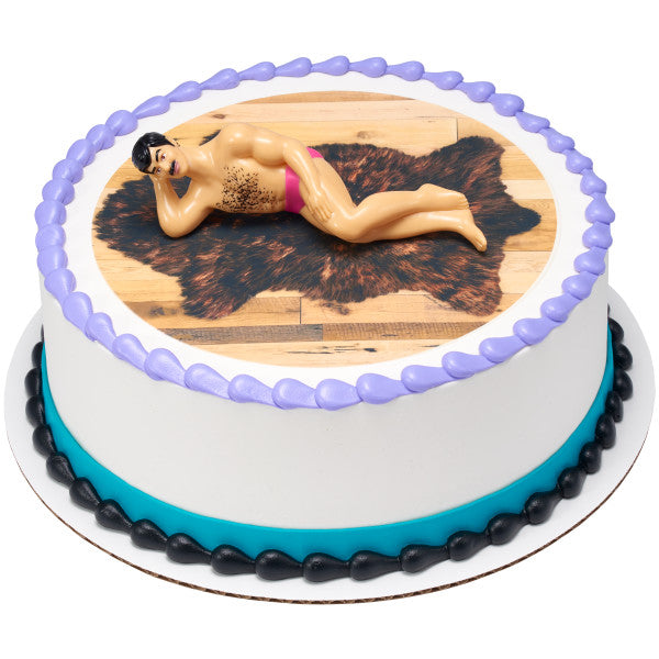 Hunky Man Cake Topper