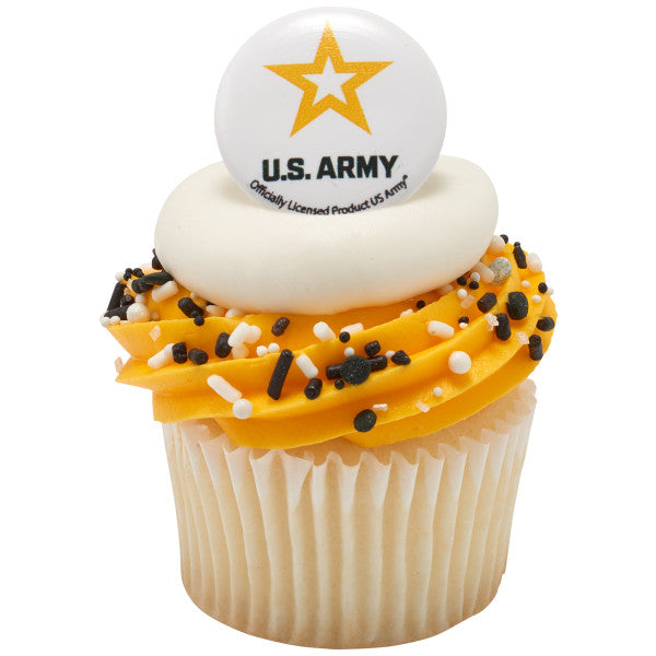 United States Army® Cupcake Rings