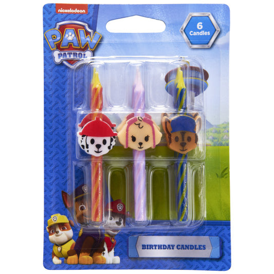 Paw Patrol Character Candles