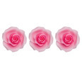 Fondant Pink Rose- Small
