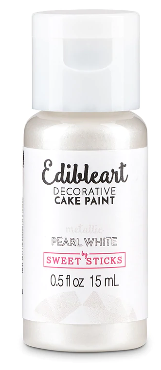 Edibleart Decorative cake paint Pearl white