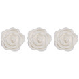 Fondant White Rose- Medium