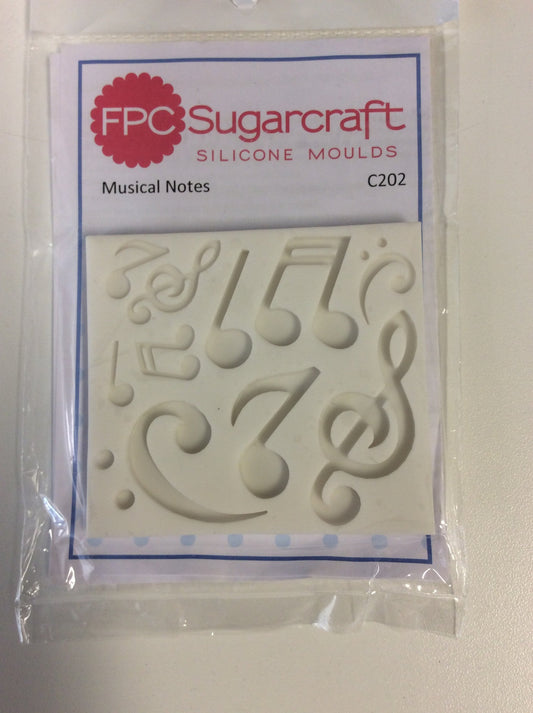 Musical Notes Silicone Mold