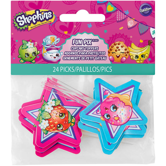 Shopkins Cupcake Topper