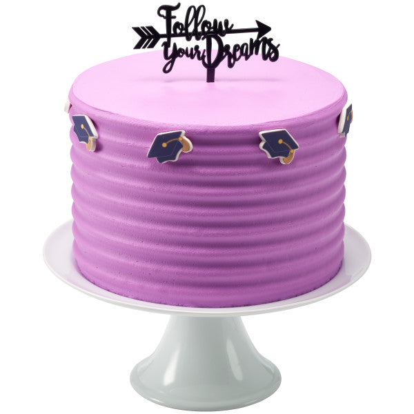 Graduation Hat Sweet Décor® Edible Decorations
