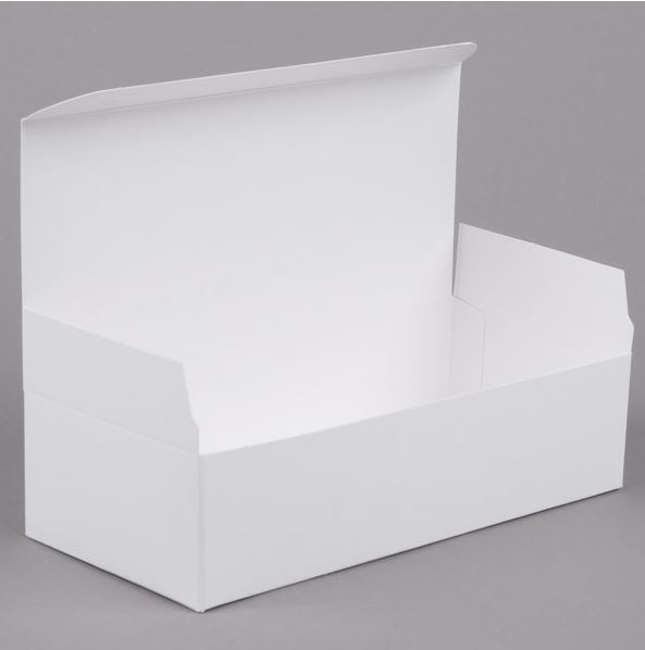 White 1-Piece Auto-Popup Candy Box