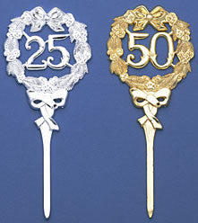 Large Gold Wreath Pick