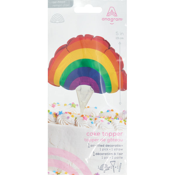 Inflatable Rainbow Anagram® Cake Pic