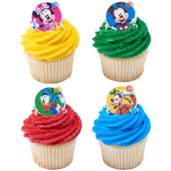 Mickey Mouse Funhouse Best Pals Around Cupcake Rings
