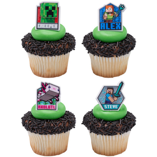 MINECRAFT Lush Finds Cupcake Rings