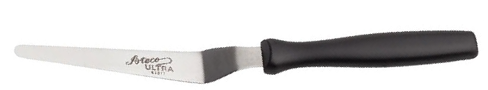 4.75” Pointed Offset Spatula-Plastic Handle