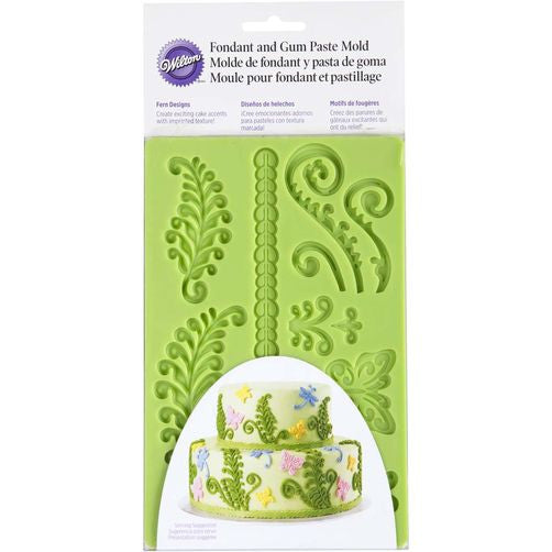Fern Designs Fondant and Gum Paste Mold