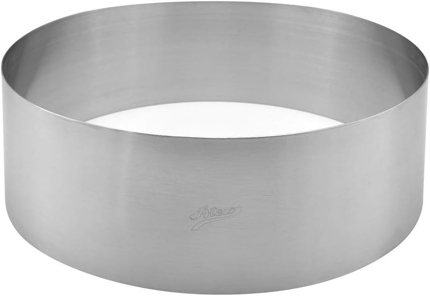Round Cake Mold - Stainless Steel 3" High