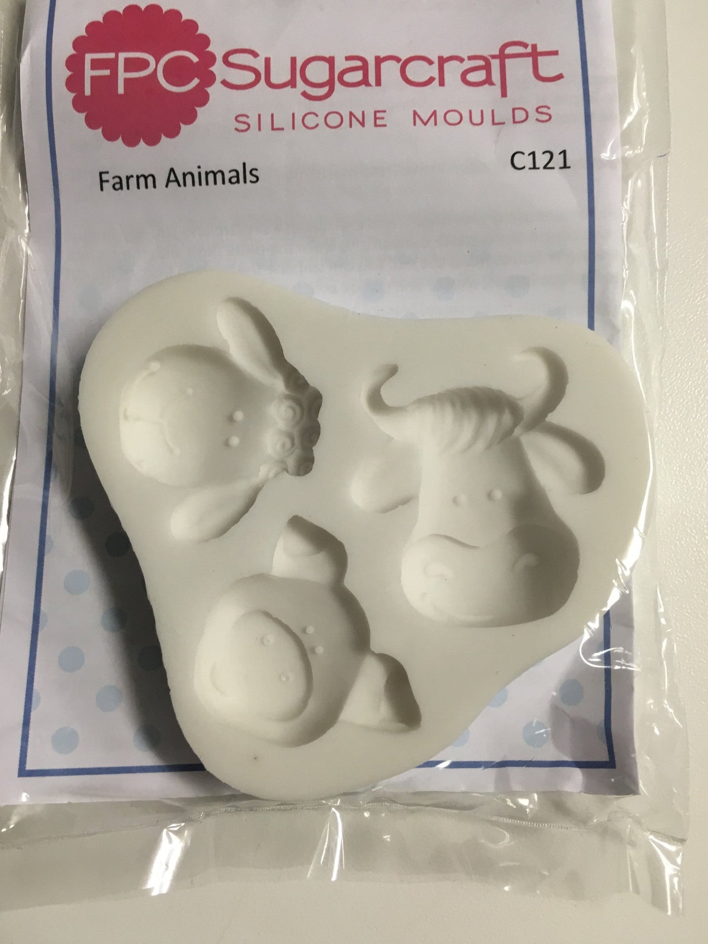 Farm Animals Silicone Mold