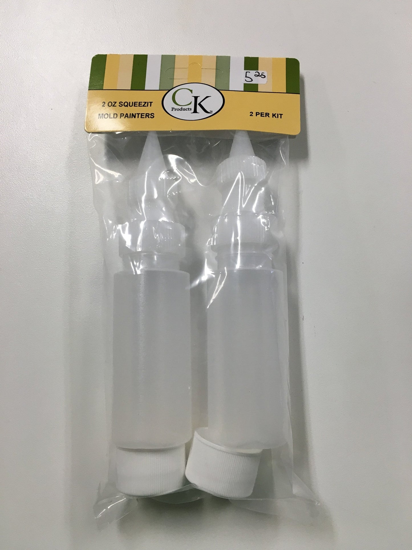 2oz Squeeze Bottle with tip 2pk