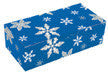 Snowflakes Blue Candy Box