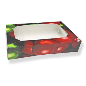 Ornaments Cookie Box w/Window