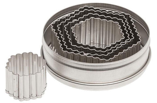 Hexagon Fluted 5 pc Cutter Set