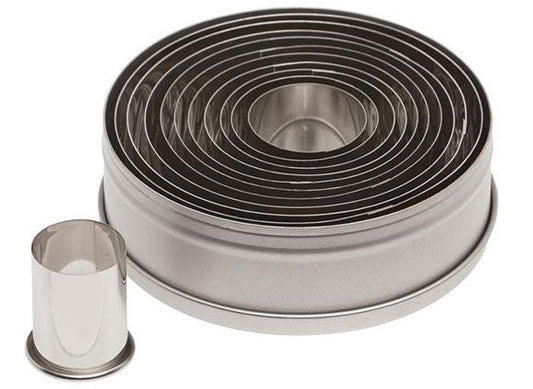 Round Cutter Set 11pc