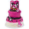 Minnie Mouse SGNTR Bags Bows Shoe Cake Topper