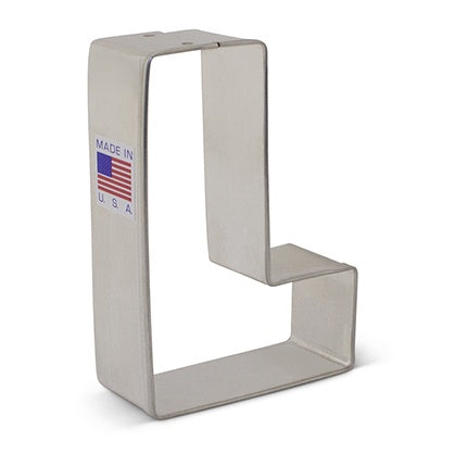 Letter L Cookie Cutter 3 1/4"