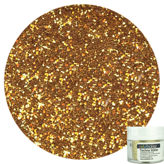 Celebakes Gold Techno Glitter, 5g