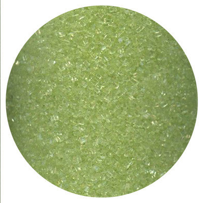Lime Green Crystal Sugar