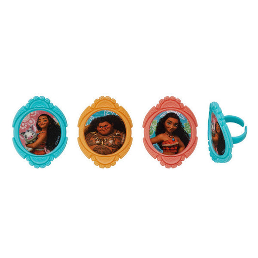Moana Cupcake Rings