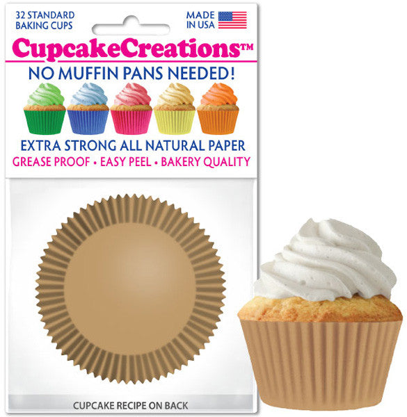 Natural Greaseproof Liner - Cupcake Creations
