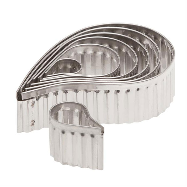 Comma Fluted 7pc Cutter Set