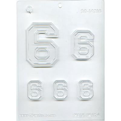 Collegiate Number "6/9" Chocolate Mold