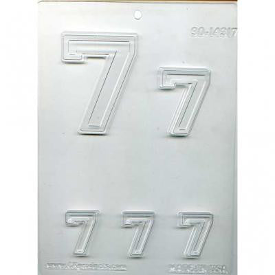 Collegiate Number "7" Chocolate Mold