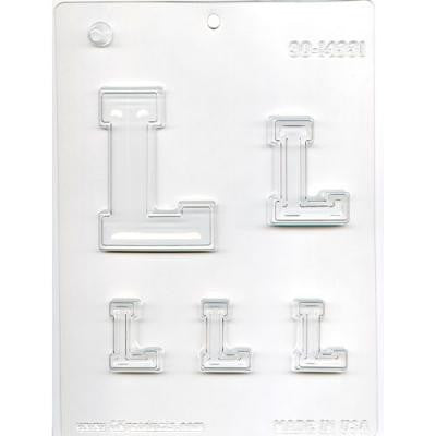 Collegiate Letter "L" Chocolate Mold
