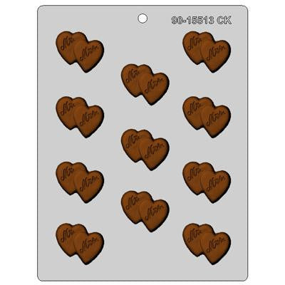 Double Mint / Mr. Mrs. Chocolate Mold