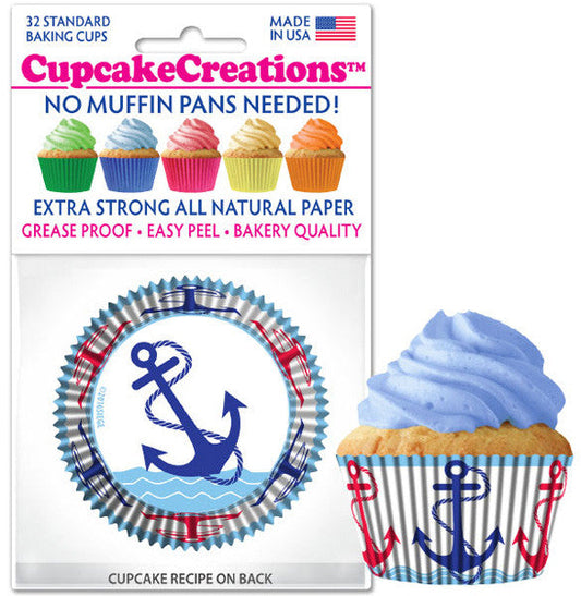 Anchors Greaseproof Liner - Cupcake Creations