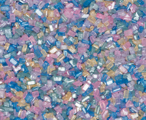 Pearlescent Sugar Crystals