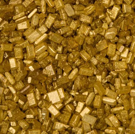 Gold Sugar Crystals