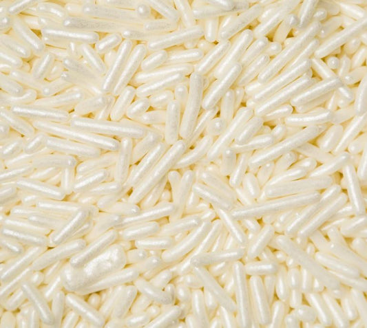 Pearl White Sprinkles (Jimmies)