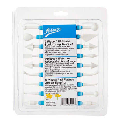 9 Piece/18 Shape Sculpting Tool Set