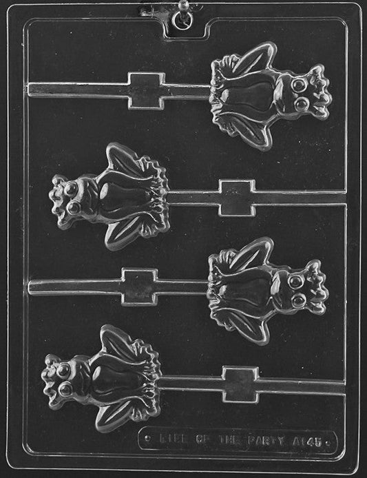 Frog Prince Lollipop Chocolate Mold