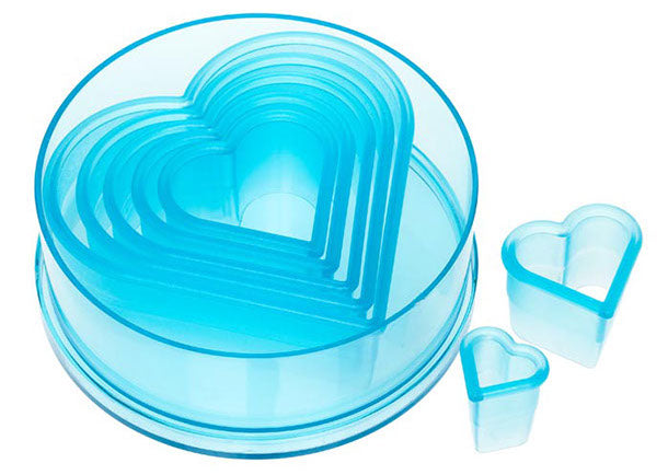 Heart 7pc Thermoplastic Cutter Set