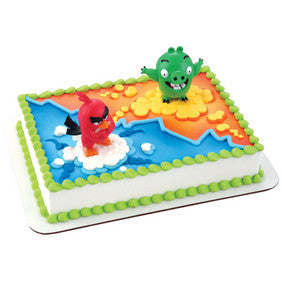 Angry Birds Red Bird & Bad Piggy DecoSet