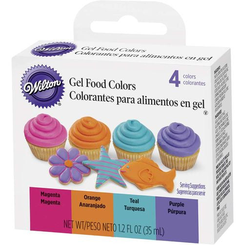 Bright Gel Food Color Set