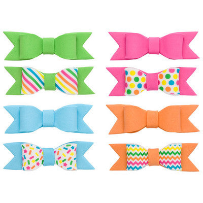 Gum Paste Bow - Mini Bright Colors